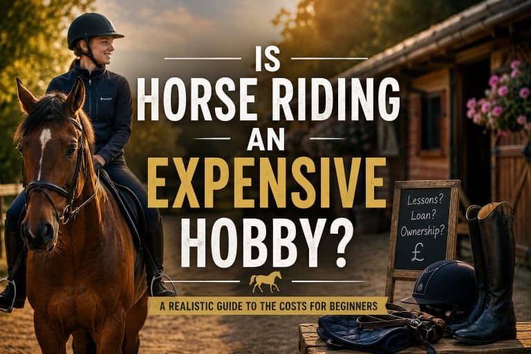Is horse riding an expensive hobby with a beginner rider and horse at a UK stable